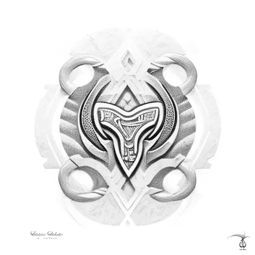 Maori-inspired Sport Symbol