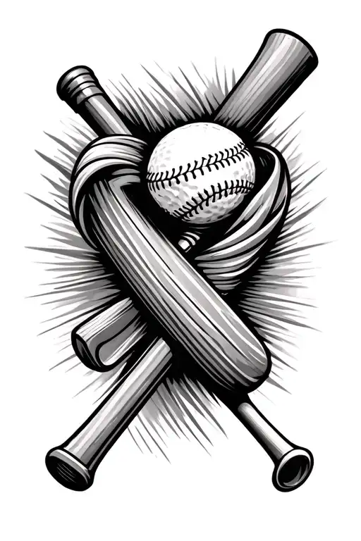 Golf Club Becomes Baseball Bat Wrapped