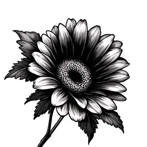 Carnation And Gerbera Daisy And Chrysanthemum