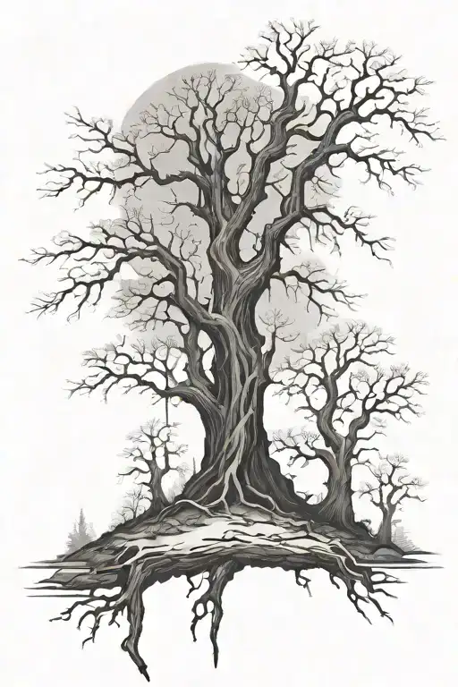 Dead Forest Landscape