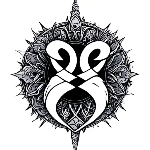 Cancer And Tarus Zodiac Sign Cute Girly Tattoo For Best Friends