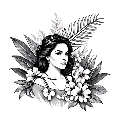 Hawaiian Inspired Nurse