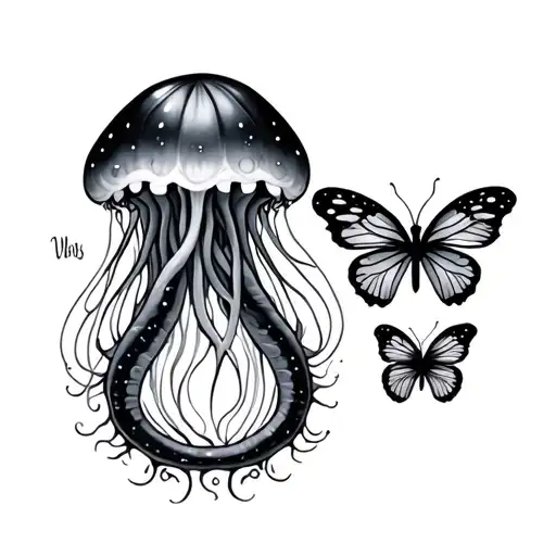 Jellyfish Snake Butterfly
