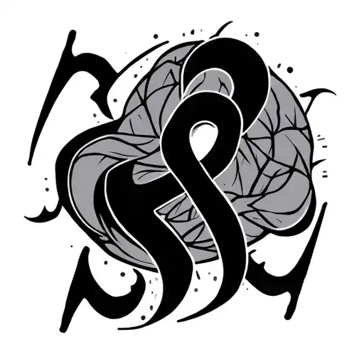 Ryan Cancer Math Themed Tatoo