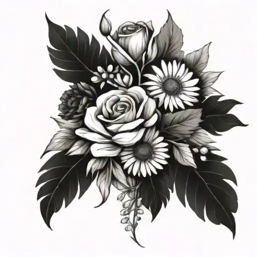 Birth Flower Bouquet