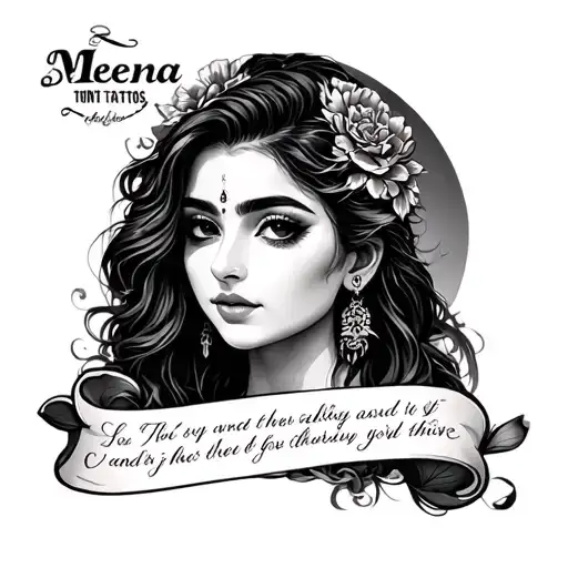 The Name Meena And A Bible Scripture Verse