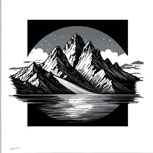 Fitz Roy Mountain And