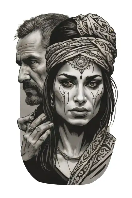 Kurdish Woman Man