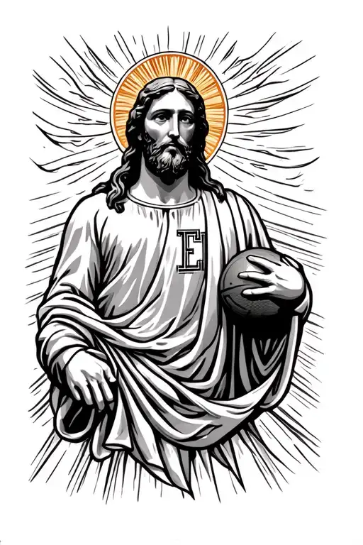 Touchdown Jesus University Of Cincinnati Scope Sun Rays Sleeve