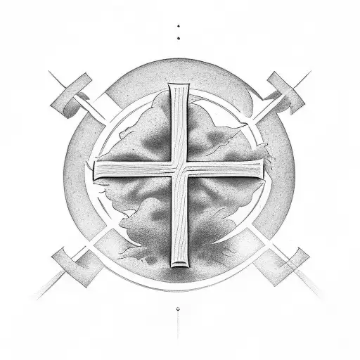 Christian Cross With Bible Verse