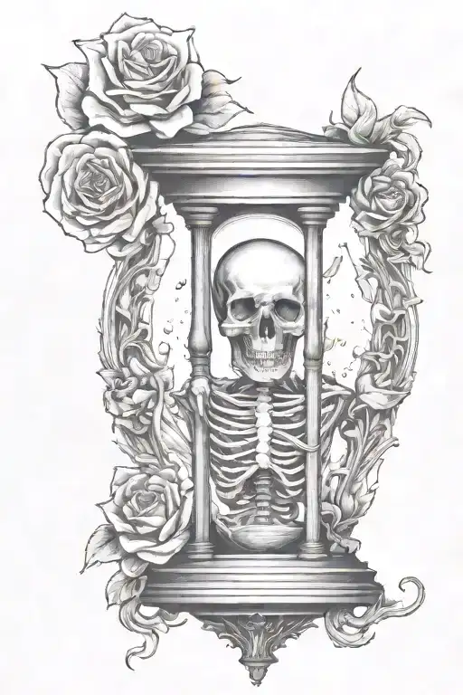 Skelesie Drowning In Hourglass