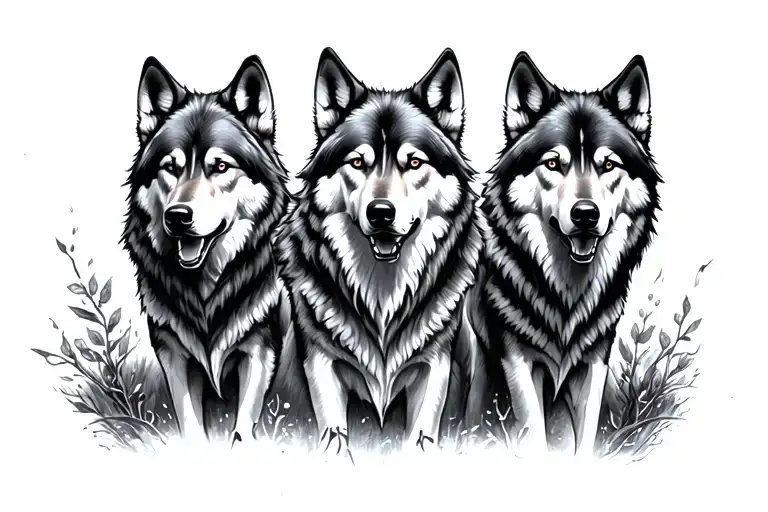 Realism Wolf Pack Of 4