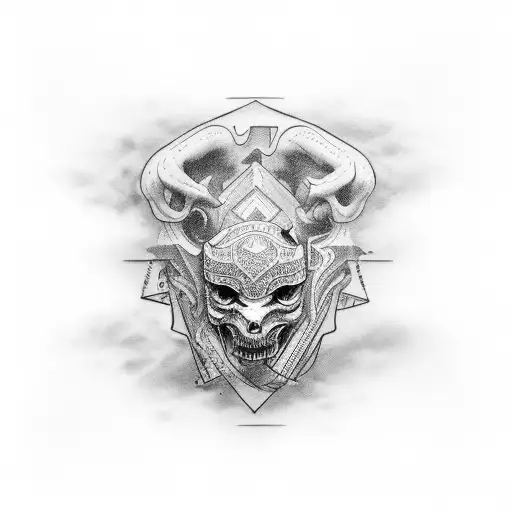 Head Tattoo No Pain No Gain