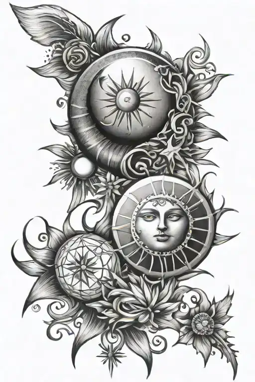 Moon Stars Sun Healing