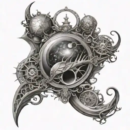 Time Space Life Intertwined