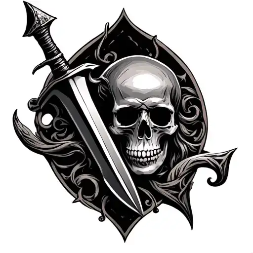 Dagger With Skull Morphing