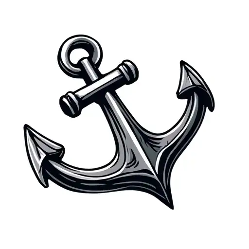 Marine Anchor With A Rudder Bar