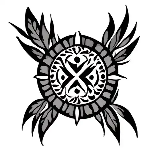 Mexican X Puerto Rican Taino Tribal