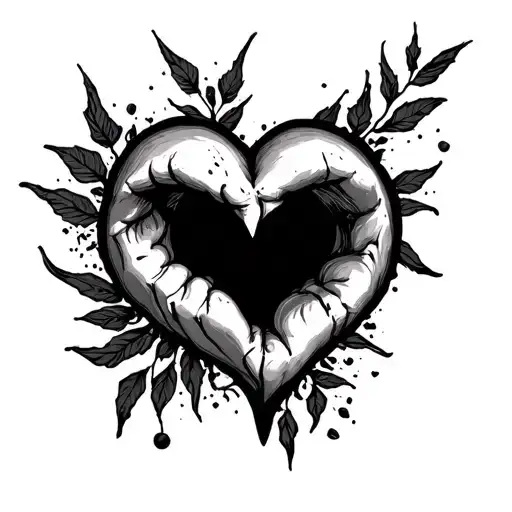 Represents Pain Love And Trauma