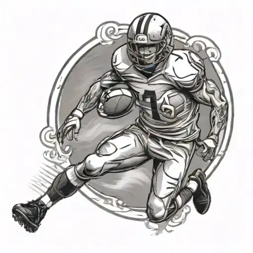 A Football Player