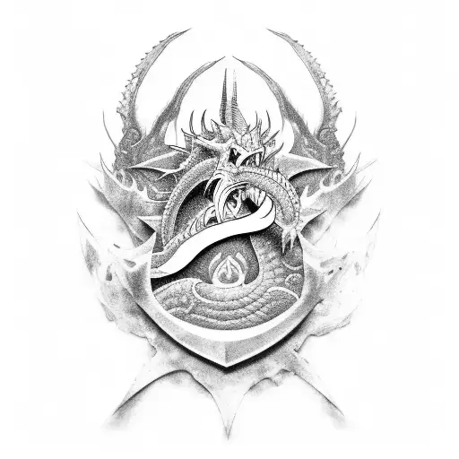 A Dragon And A Samurai