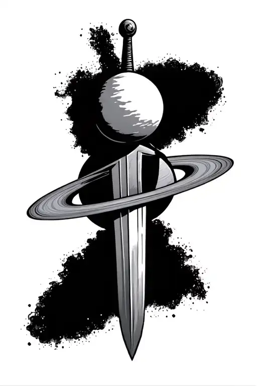 Sword And Planet Saturn