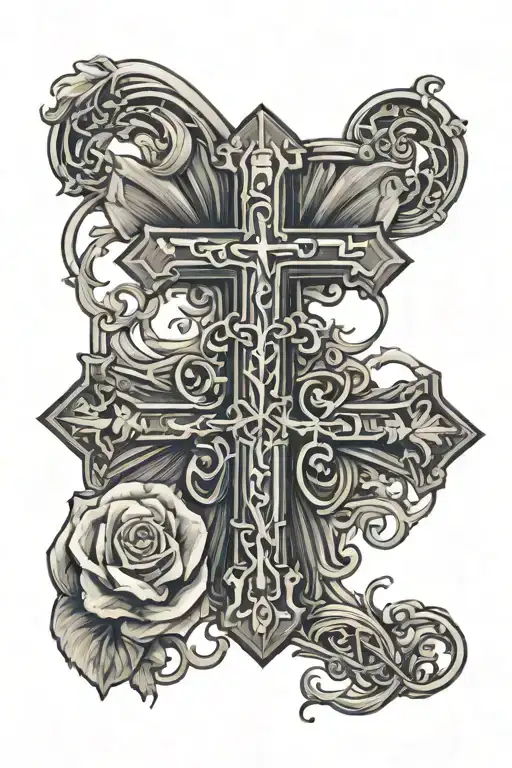 Faith And Cross Surrounded