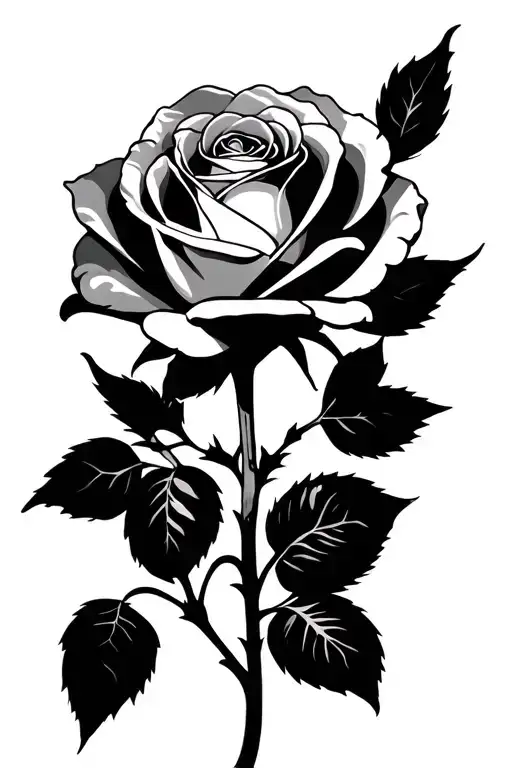 Fine Line Simply Rose