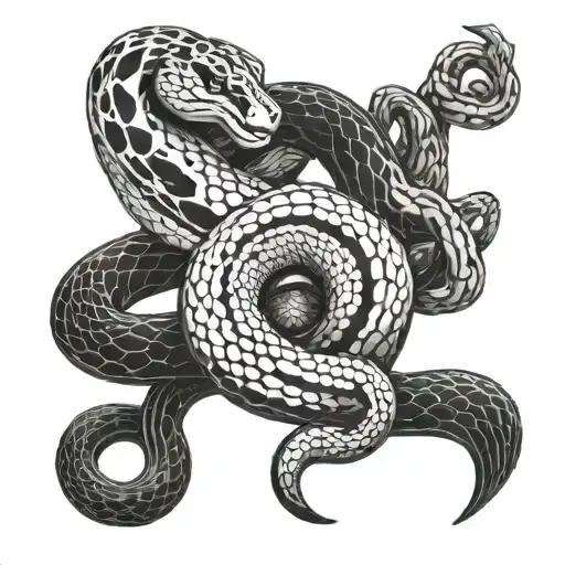 Gemini And Snake And E