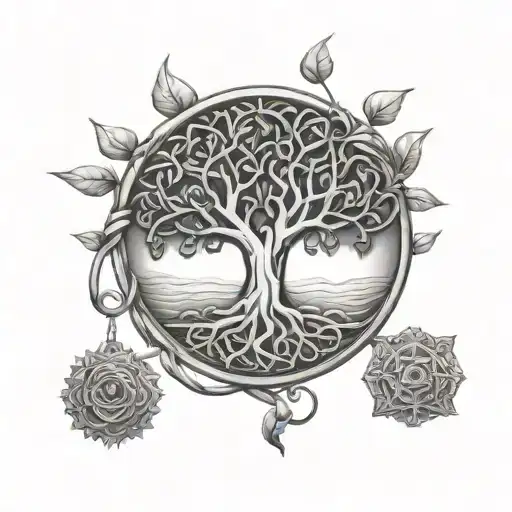 Tree Of Life Intertwined