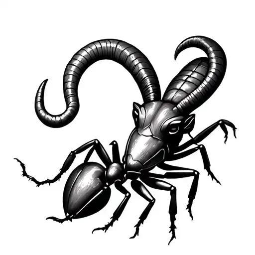 Capricorn Ant Aries Zodiac Sign