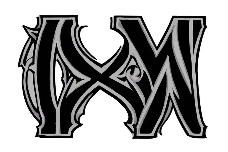 Roman Numeral Tattoo Design