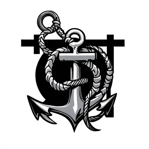 Mike With Anchor And Hook