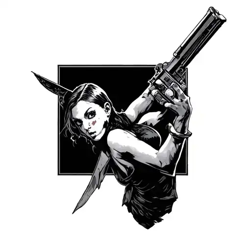 Girl Killing Bad Guys