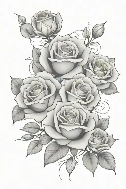 Three Beautiful Roses