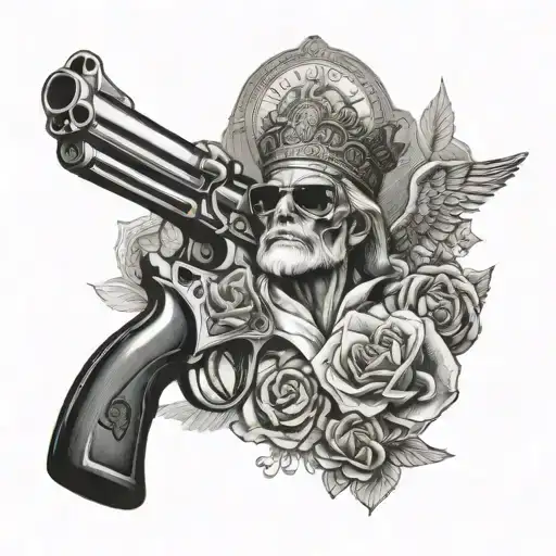 God Angle Money And Guns