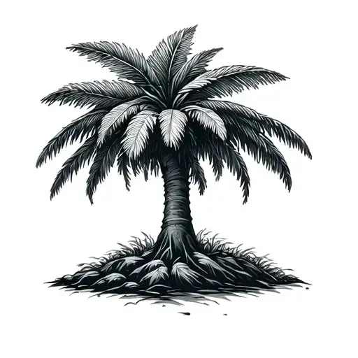 Palm Tree Money Tree Growing