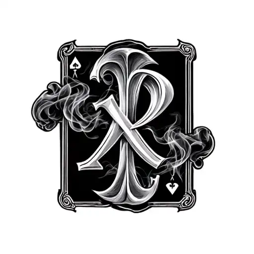 Smoke Gambling Roman Numbers Gothic