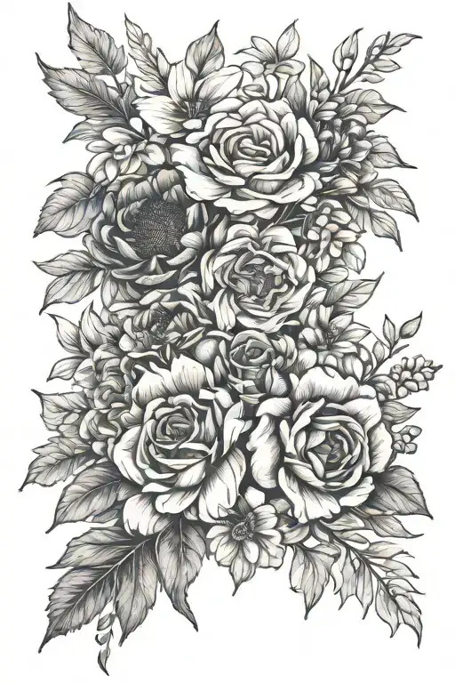 Birth Flower Bouquet