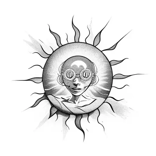 Sun In A Crystal Ball