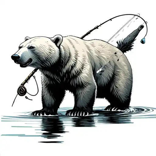 Polar Bear Fishing