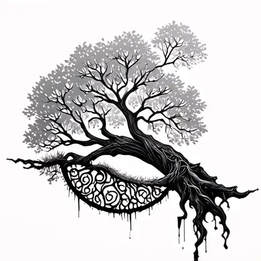 Skin Break With Tree Of Life