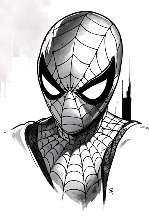 Spider-man Portrait