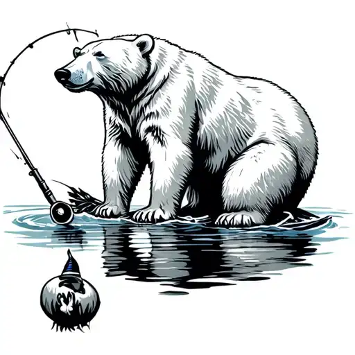 Polar Bear Fishing