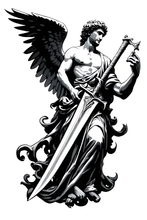Sword Of The Angel Michelangelo