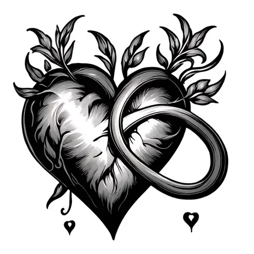 Heart With Infinity Symbol Inside