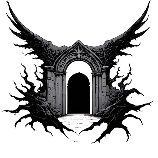 Mystical Dark Gateway
