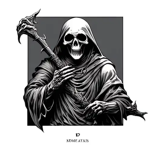 Full Body Grim Reaper