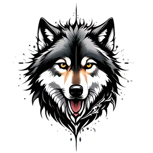 Wolf And Loyalty Intertwine Along The Entire