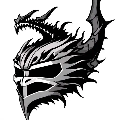 Mf Doom Mask With Dragon